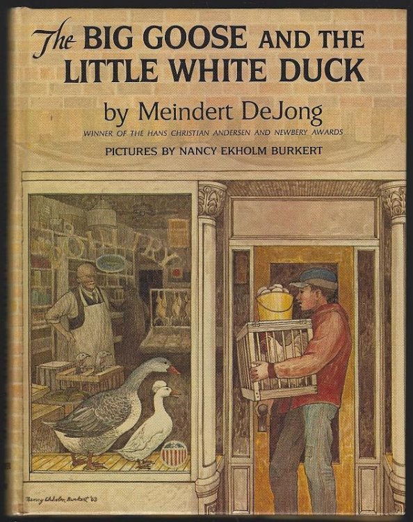 BIG GOOSE AND THE LITTLE WHITE DUCK