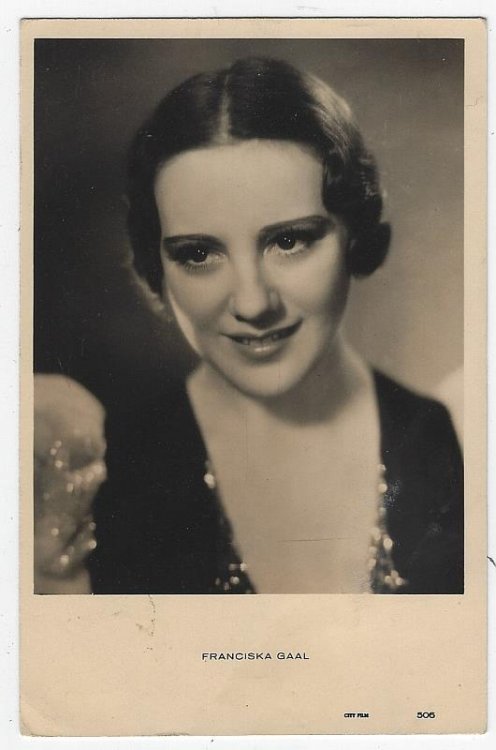 FRANCISKA GAAL, ACTRESS
