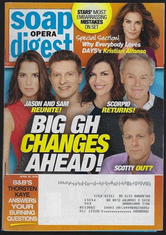 SOAP OPERA DIGEST APRIL 23, 2018