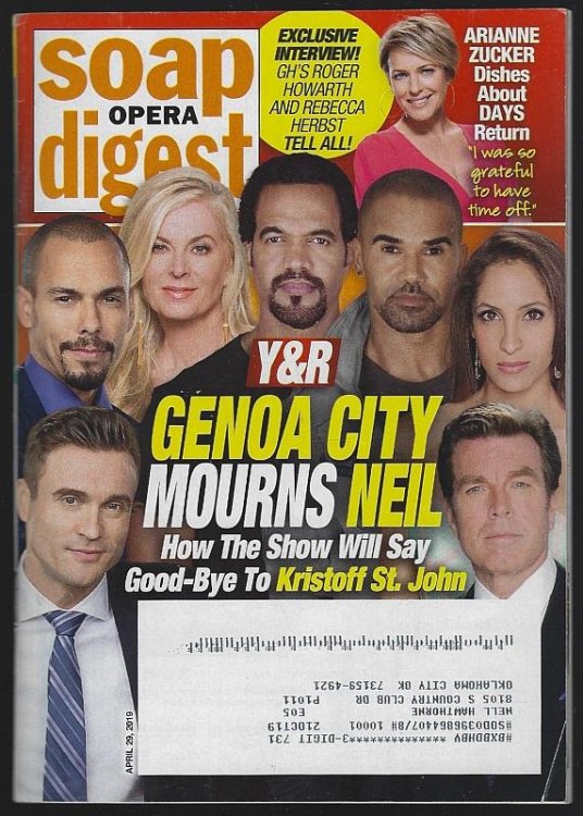 SOAP OPERA DIGEST APRIL 29, 2019