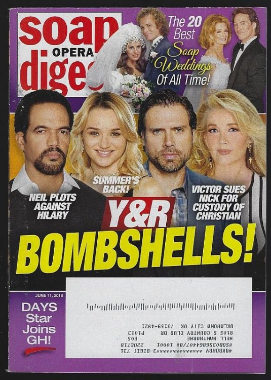 SOAP OPERA DIGEST JUNE 11, 2018