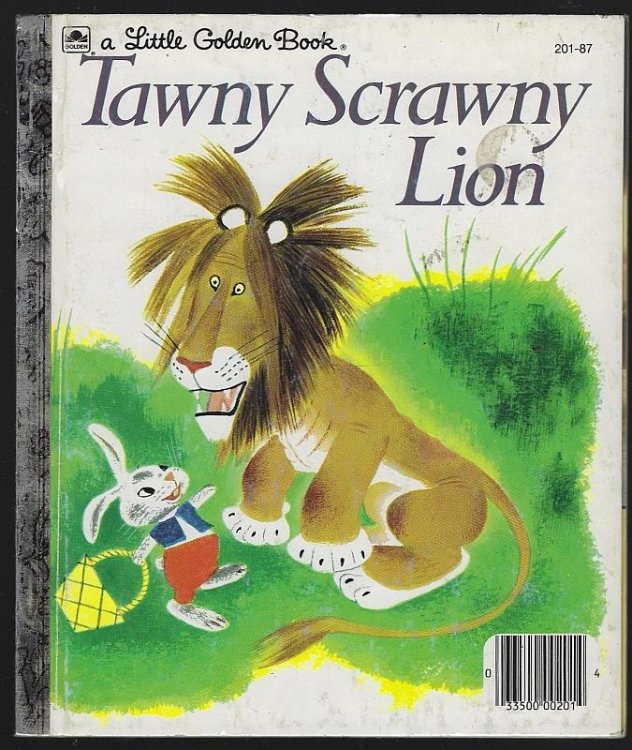 TAWNY SCRAWNY LION