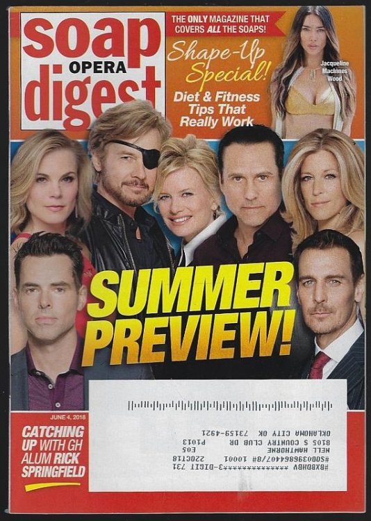 SOAP OPERA DIGEST JUNE 4, 2018