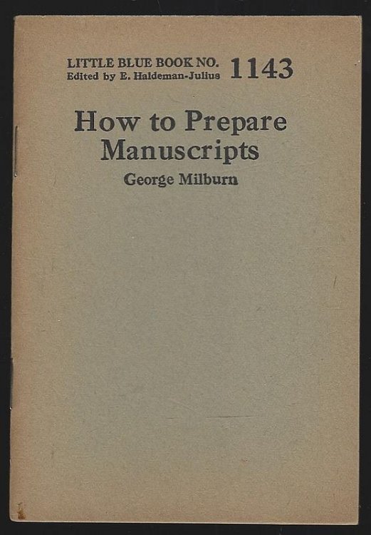 HOW TO PREPARE MANUSCRIPTS