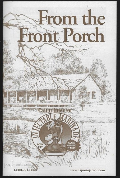 FROM THE FRONT PORCH Instructions and Recipes