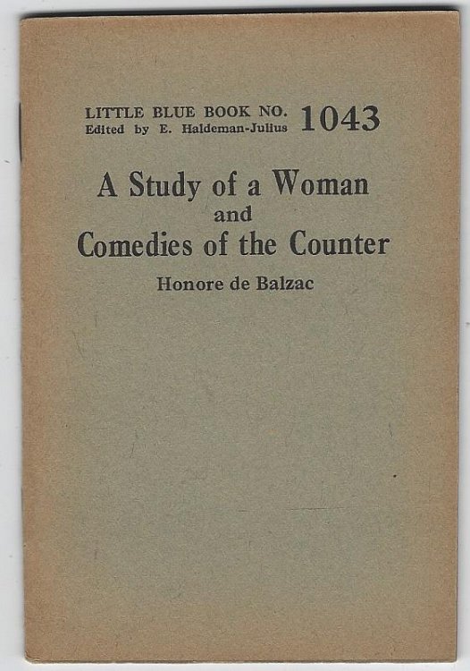STUDY OF A WOMAN AND COMEDIES OF THE COUNTER