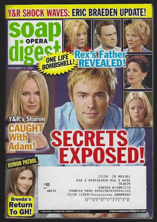 SOAP OPERA DIGEST NOVEMBER 10, 2009