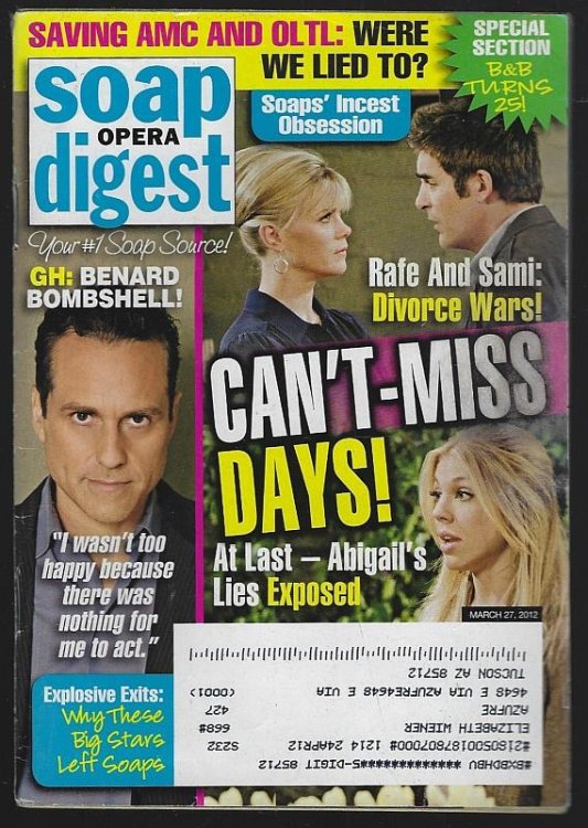 SOAP OPERA DIGEST MARCH 27, 2012