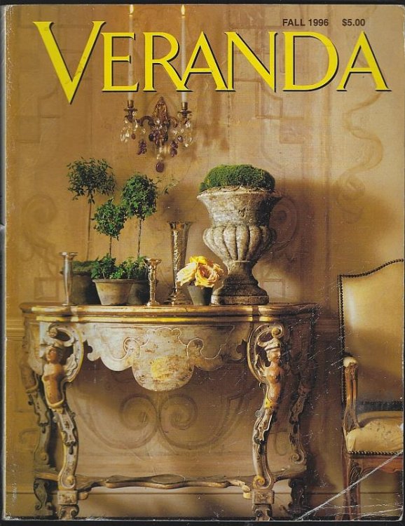 VERANDA MAGAZINE FALL 1996