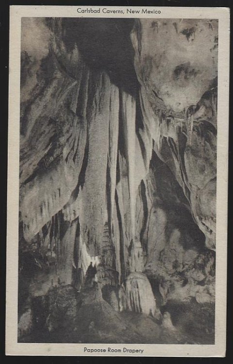 PAPOOSE ROOM DRAPERY, CARLSBAD CAVERN, NEW MEXICO