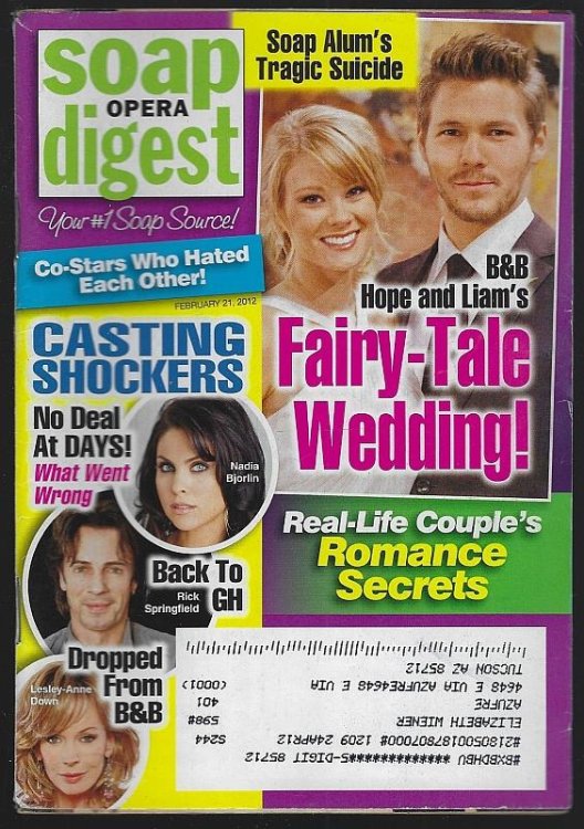 SOAP OPERA DIGEST FEBRUARY 21, 2012