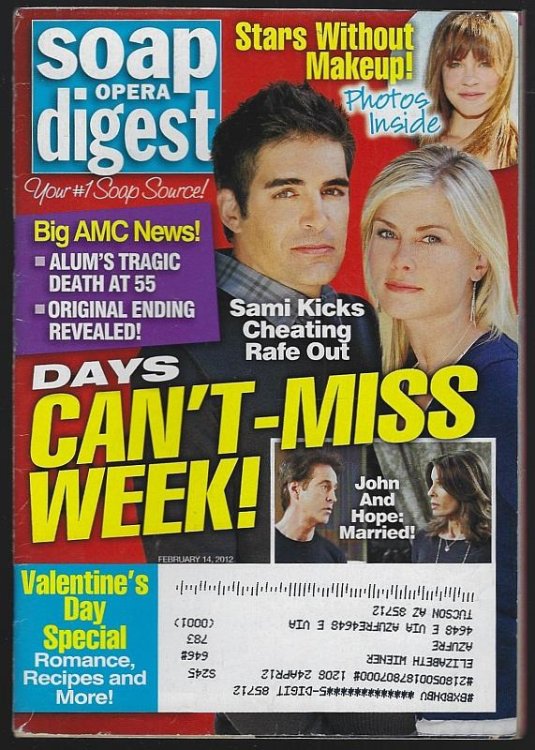 SOAP OPERA DIGEST FEBRUARY 14, 2012