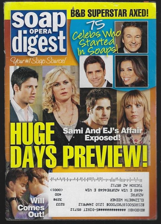 SOAP OPERA DIGEST FEBRUARY 28, 2012