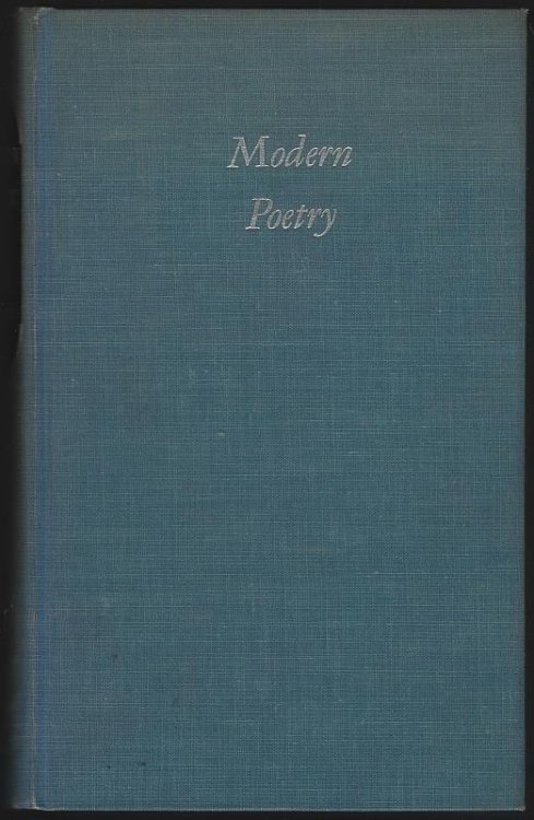 MODERN POETRY American and British