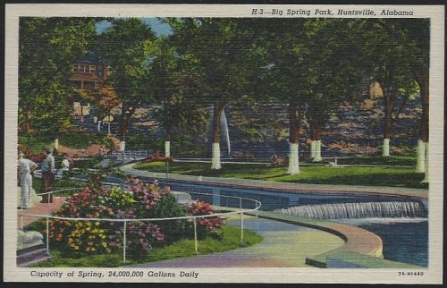 BIG SPRING PARK, HUNTSVILLE, ALABAMA