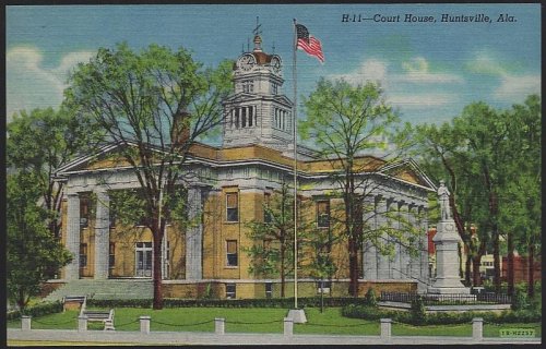 COURT HOUSE, HUNTSVILLE, ALABAMA