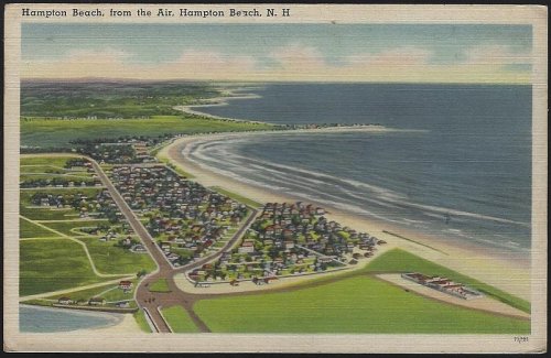 HAMPTON BEACH FROM THE AIR, HAMPTON BEACH, NEW HAMPSHIRE