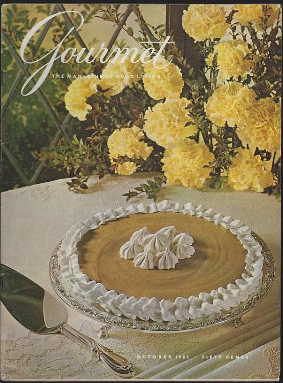 GOURMET MAGAZINE OCTOBER 1963