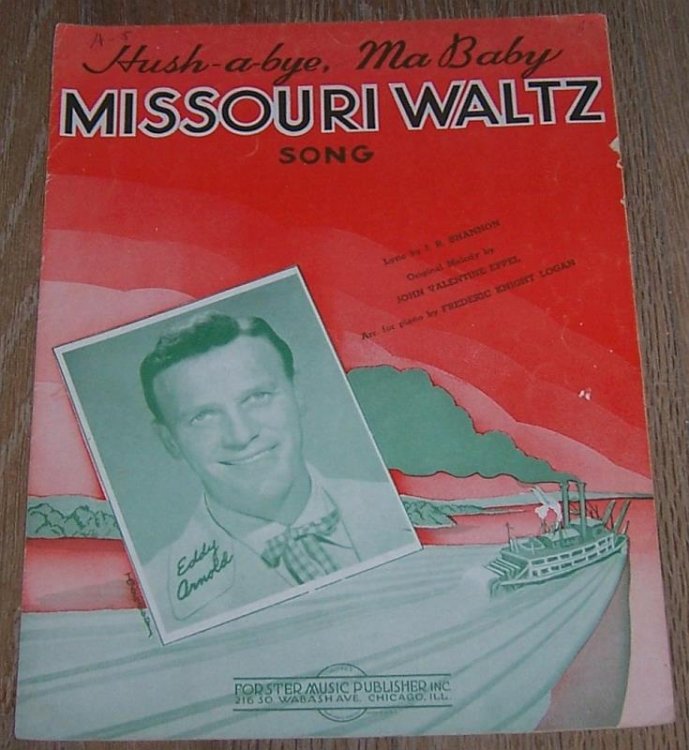 HUSH A BYE, MA BABY MISSOURI WALTZ SONG