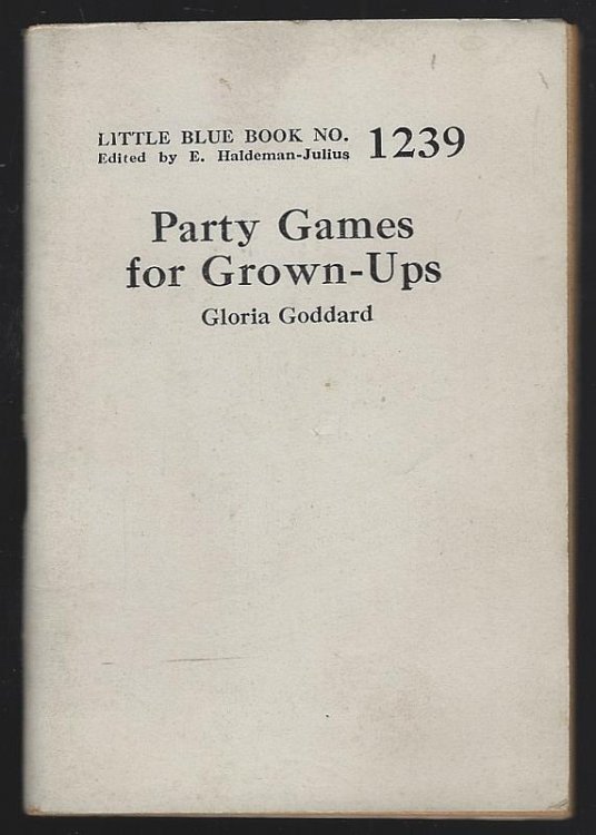 PARTY GAMES FOR GROWN-UPS