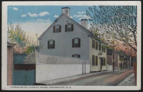 THOMAS BAILEY ALDRICH HOUSE, PORTSMOUTH, NEW HAMPSHIRE