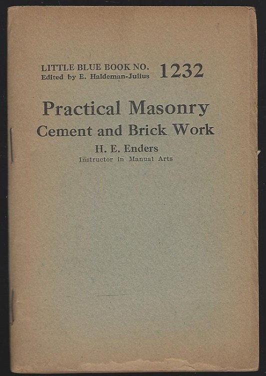 PRACTICAL MASONRY Cement and Brick Work