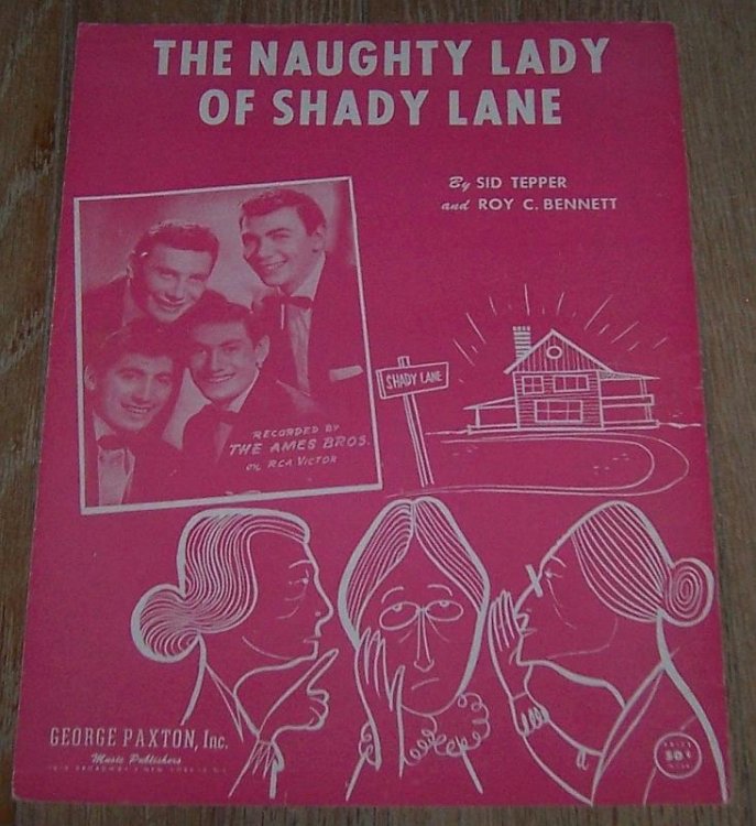 NAUGHTY LADY OF SHADY LANE