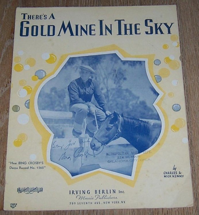 THERE'S A GOLD MINE IN THE SKY
