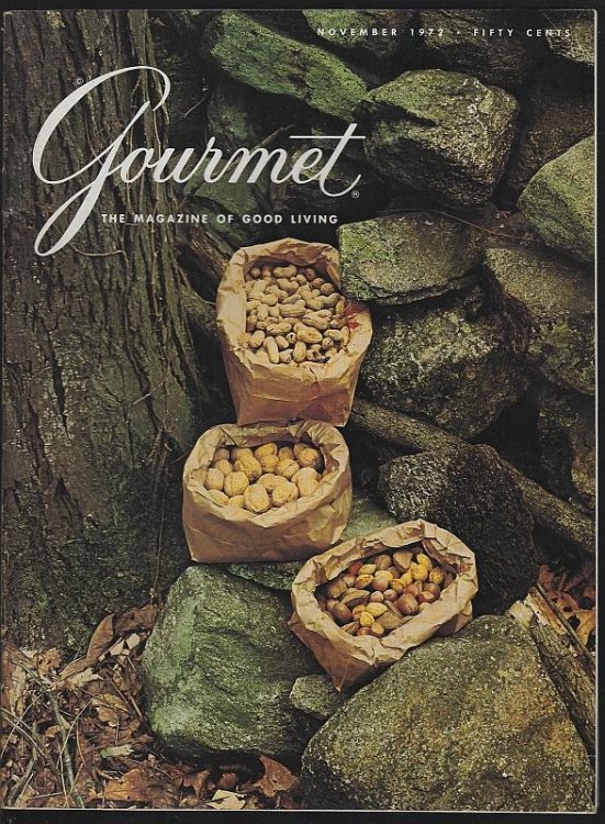 GOURMET MAGAZINE NOVEMBER 1972 The Magazine of Good Living