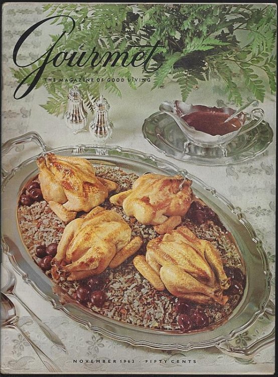 GOURMET MAGAZINE NOVEMBER 1963 The Magazine of Good Living