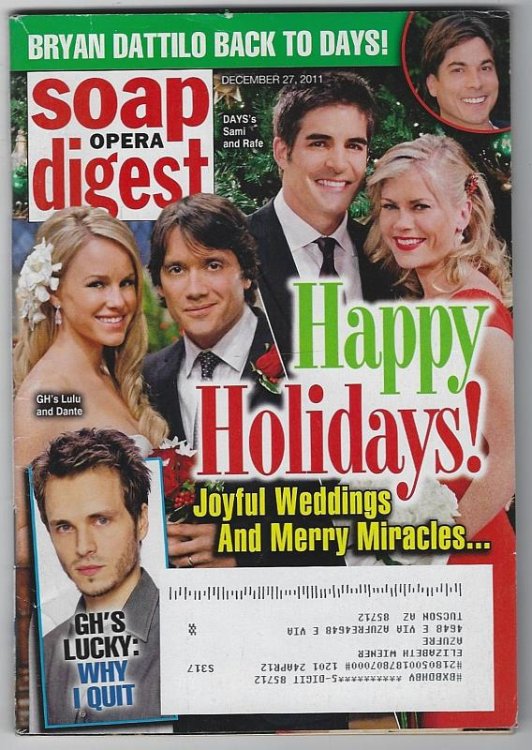 SOAP OPERA DIGEST DECEMBER 27, 2011
