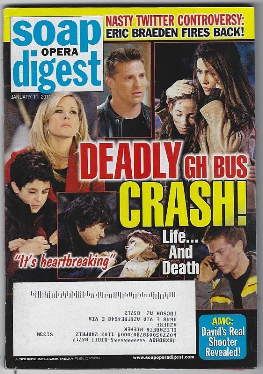 SOAP OPERA DIGEST JANUARY 11, 2011