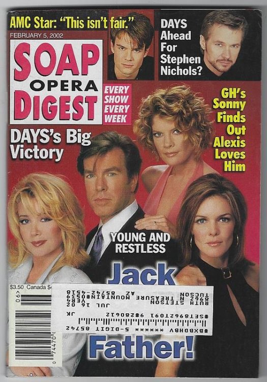 SOAP OPERA DIGEST FEBRUARY 5, 2002
