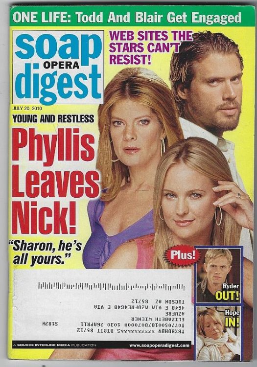 SOAP OPERA DIGEST JULY 20, 2010