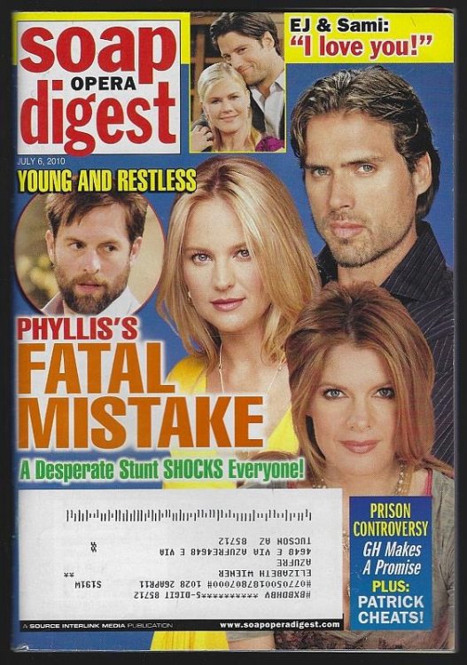 SOAP OPERA DIGEST JULY 6, 2010