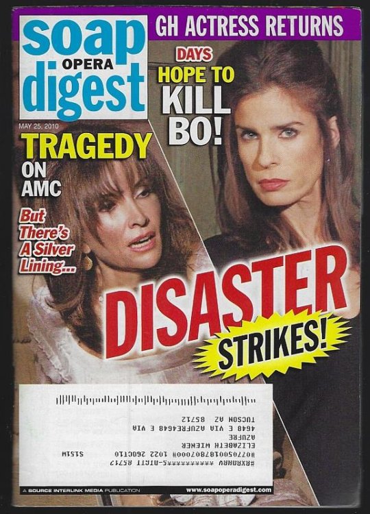 SOAP OPERA DIGEST MAY 25, 2010