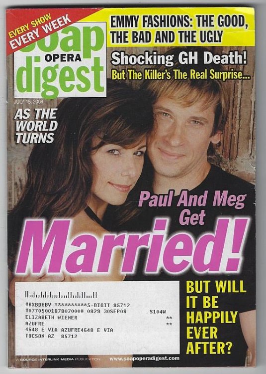 SOAP OPERA DIGEST JULY 15, 2008