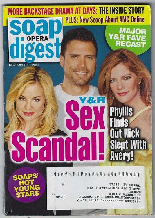 SOAP OPERA DIGEST NOVEMBER 15, 2011