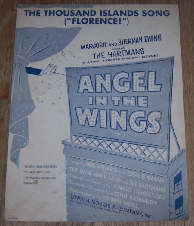 THOUSAND ISLANDS SONG Florence