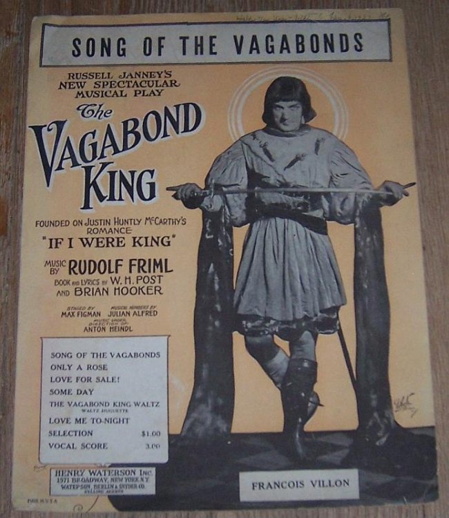 SONG OF THE VAGABONDS
