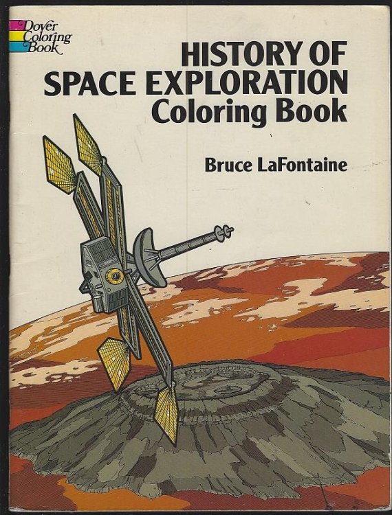 HISTORY OF SPACE EXPLORATION COLORING BOOK