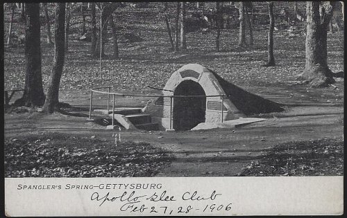 SPANGLER'S SPRING, GETTYSBURG, PENNSYLVANIA