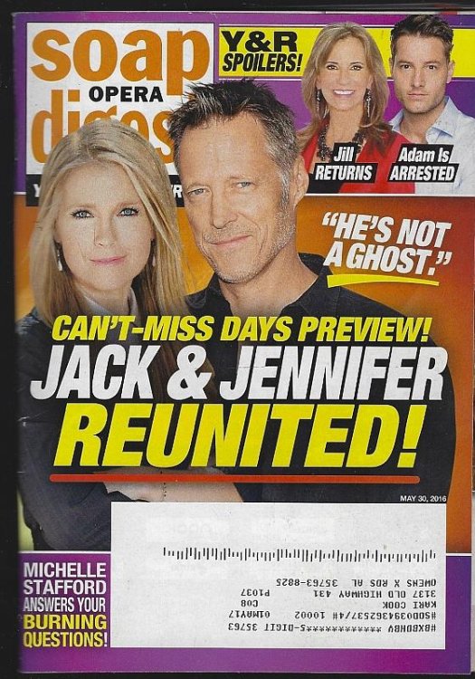 SOAP OPERA DIGEST MAY 30, 2016