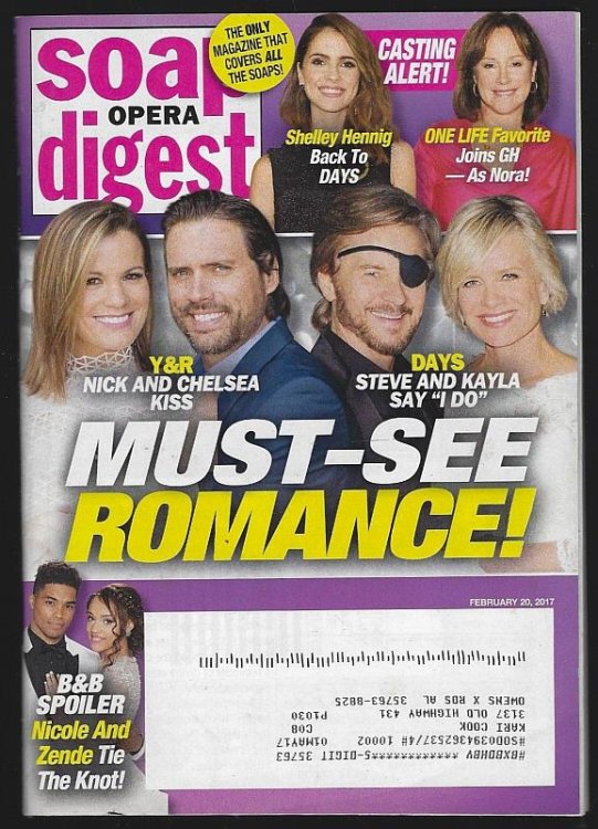 SOAP OPERA DIGEST FEBRUARY 20, 2016