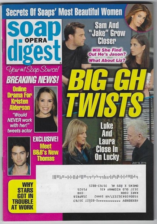 SOAP OPERA DIGEST JULY 6, 2015