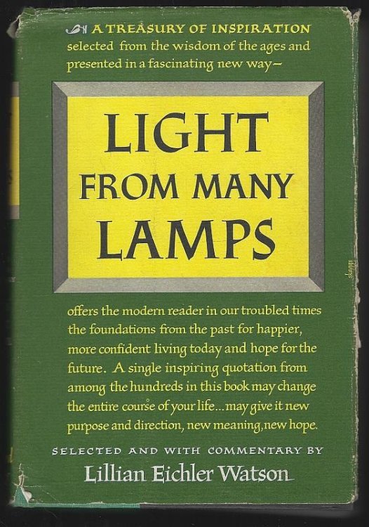 LIGHT FROM MANY LAMPS A Treasury of Inspiration