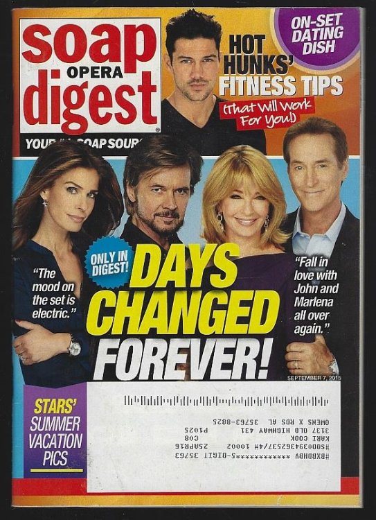 SOAP OPERA DIGEST SEPTEMBER 7, 2015