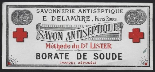SAVON ANTISEPTIQUE LABEL