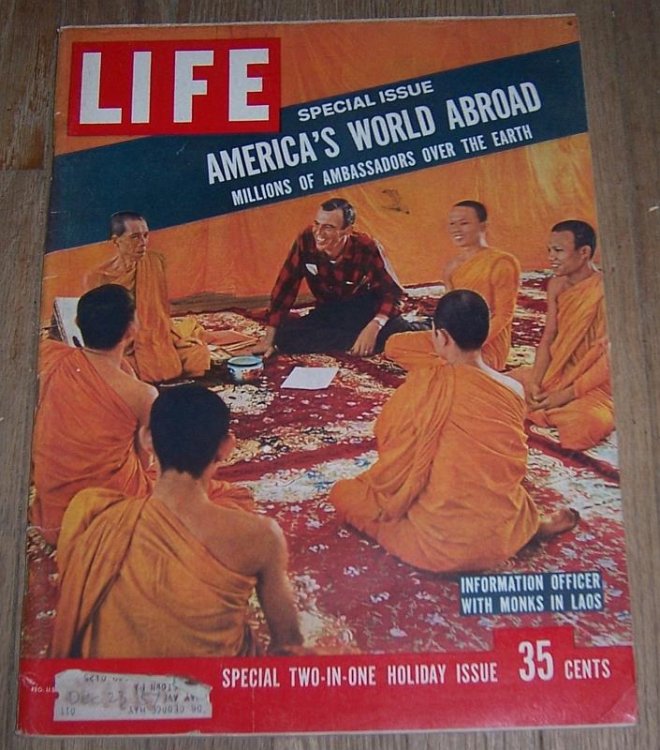 LIFE MAGAZINE DECEMBER 23, 1957 Special Double Issue America's World Abroad