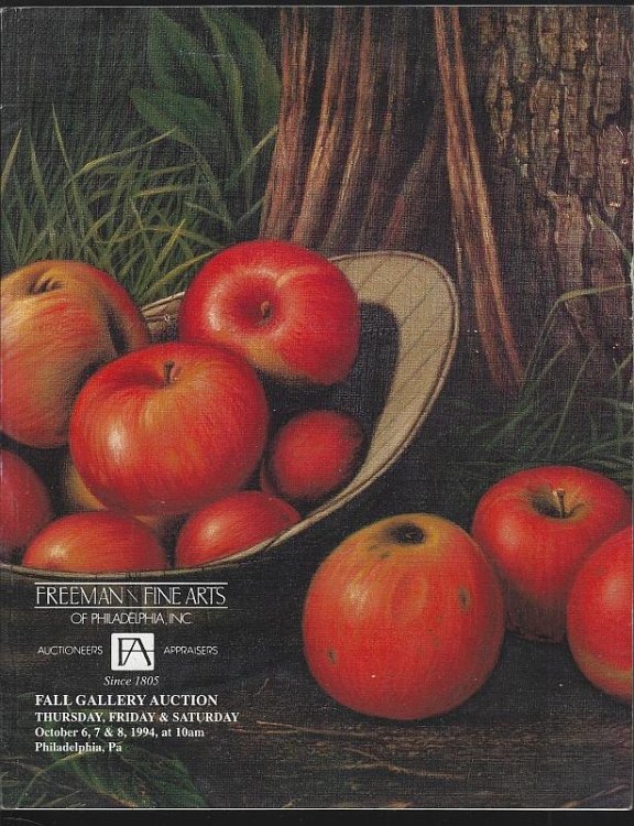 FALL GALLERY AUCTION OCTOBER 6, 7, 8 1994